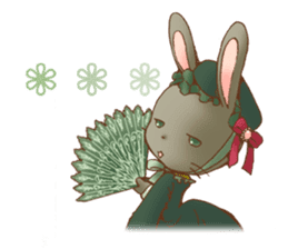 Goth-Loli Moon Rabbit sticker #1584963