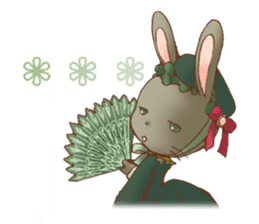 Goth-Loli Moon Rabbit sticker #1584963