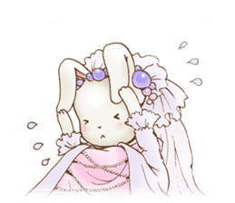 Goth-Loli Moon Rabbit sticker #1584964