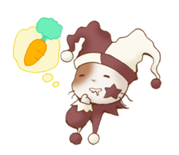 Goth-Loli Moon Rabbit sticker #1584968