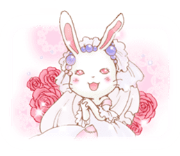 Goth-Loli Moon Rabbit sticker #1584972