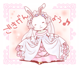 Goth-Loli Moon Rabbit sticker #1584975