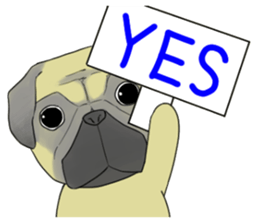 pug tarou sticker #1584976