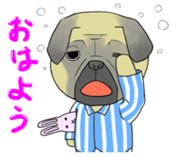 pug tarou sticker #1584980