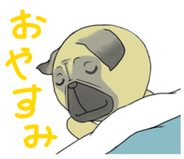 pug tarou sticker #1584983