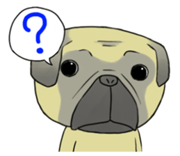 pug tarou sticker #1584984