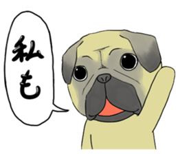 pug tarou sticker #1584985