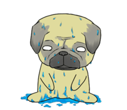 pug tarou sticker #1584988