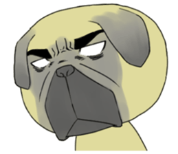 pug tarou sticker #1584991