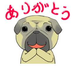 pug tarou sticker #1584994