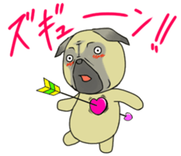 pug tarou sticker #1585003