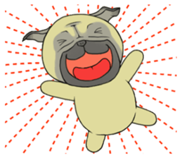 pug tarou sticker #1585005