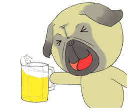 pug tarou sticker #1585008