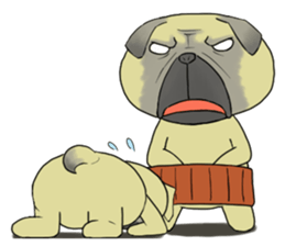 pug tarou sticker #1585009