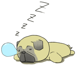 pug tarou sticker #1585010