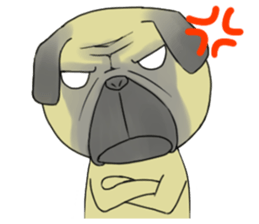 pug tarou sticker #1585011