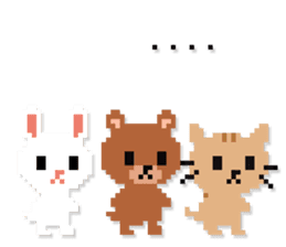 YMCK 8bit Stickers sticker #1586615