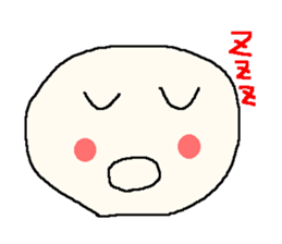 It is a pretty ghost. sticker #1586829