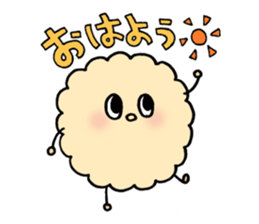 fluffy watakun sticker #1587016