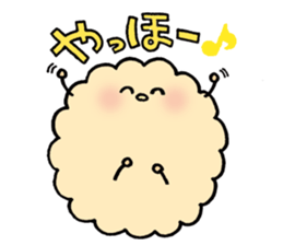 fluffy watakun sticker #1587017