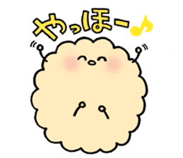 fluffy watakun sticker #1587017