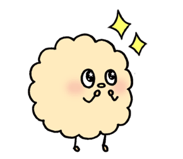 fluffy watakun sticker #1587020