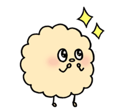 fluffy watakun sticker #1587020