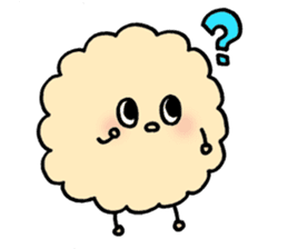 fluffy watakun sticker #1587021