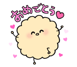 fluffy watakun sticker #1587026