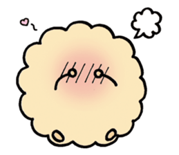 fluffy watakun sticker #1587027