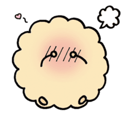 fluffy watakun sticker #1587027