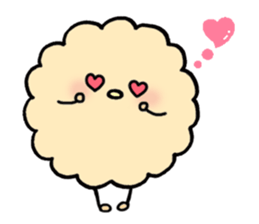 fluffy watakun sticker #1587028