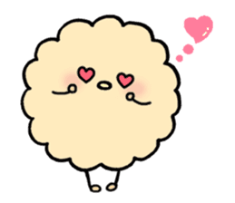 fluffy watakun sticker #1587028