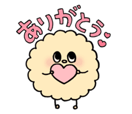 fluffy watakun sticker #1587029
