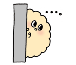 fluffy watakun sticker #1587031