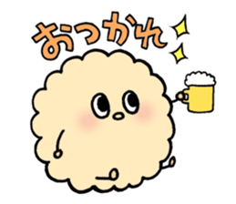 fluffy watakun sticker #1587032