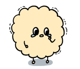 fluffy watakun sticker #1587041