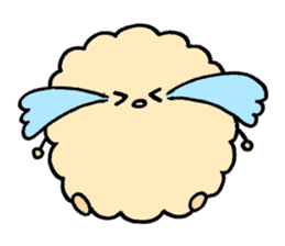 fluffy watakun sticker #1587042