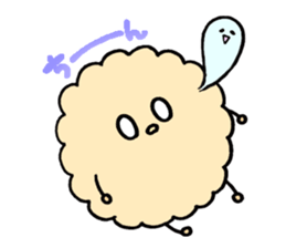fluffy watakun sticker #1587044
