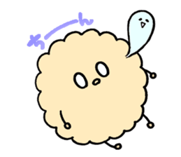 fluffy watakun sticker #1587044