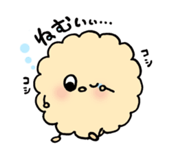 fluffy watakun sticker #1587046