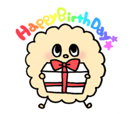 fluffy watakun sticker #1587048