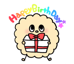 fluffy watakun sticker #1587048