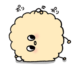 fluffy watakun sticker #1587049