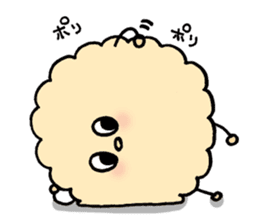 fluffy watakun sticker #1587049