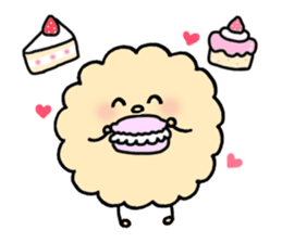 fluffy watakun sticker #1587054