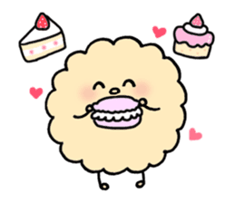 fluffy watakun sticker #1587054