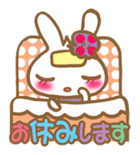 Rabbit "Usa chan" talk ver1 sticker #1587137