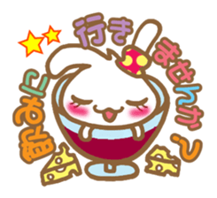 Rabbit "Usa chan" talk ver1 sticker #1587139