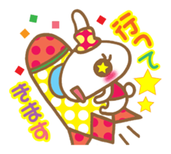 Rabbit "Usa chan" talk ver1 sticker #1587144